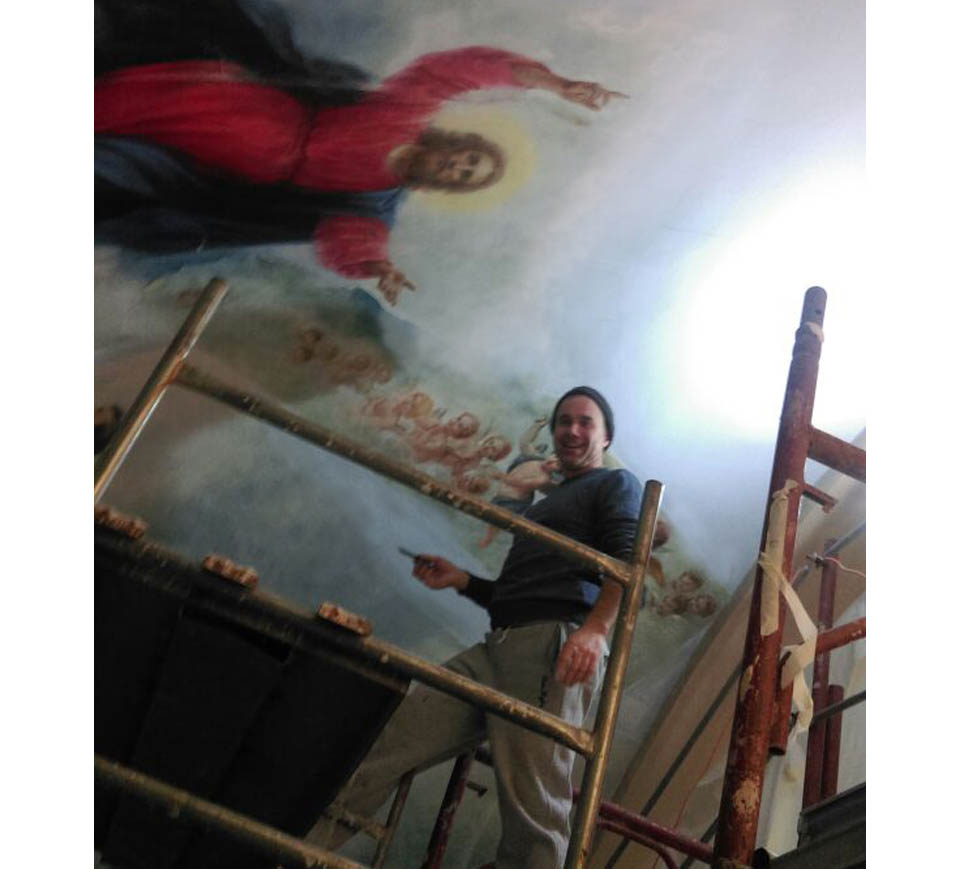 Chiesa di San Giorgio, Abside in progress