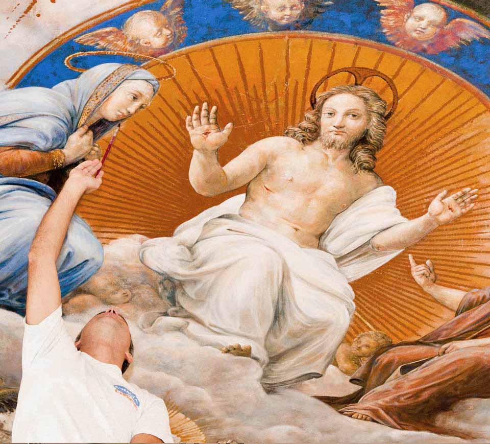 Chiesa delle anime, Disputa del Sacramento, Raffaello