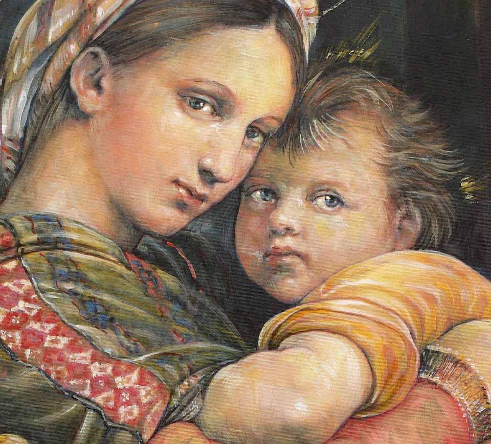 Madonna della seggiola, Raffaello